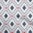 thumbnail image 1 of oneOone Polyester Spandex Teal Blue Fabric Check Sewing Craft Projects Fabric Prints By Yard 56 Inch Wide, 1 of 4
