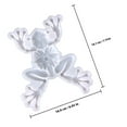 thumbnail image 2 of BESTYASH 3D Frog Shape Silicone Epoxy Mold for Frog Resin Ornament Plastic Wall Hanging 1Set, 2 of 8