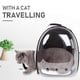 thumbnail image 2 of Mochila transparente para perros y mascotas, bolsa de viaje diseñada para viajar, 2 of 8