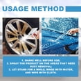 thumbnail image 4 of Loespoir Car Paint Rust Remover, Wheel Iron Powder Rust Remover for Automotive Care, Metal Cleaner, Brake Dust Removal, Vehicle Maintenance, 4 of 9
