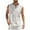 White, variant on Chbgutlmr Cotton Linen Tank Tops for Men Sleeveless Crew Neck Drawstring Cross Front Tees Casual Lightweight Loose Summer Shirts