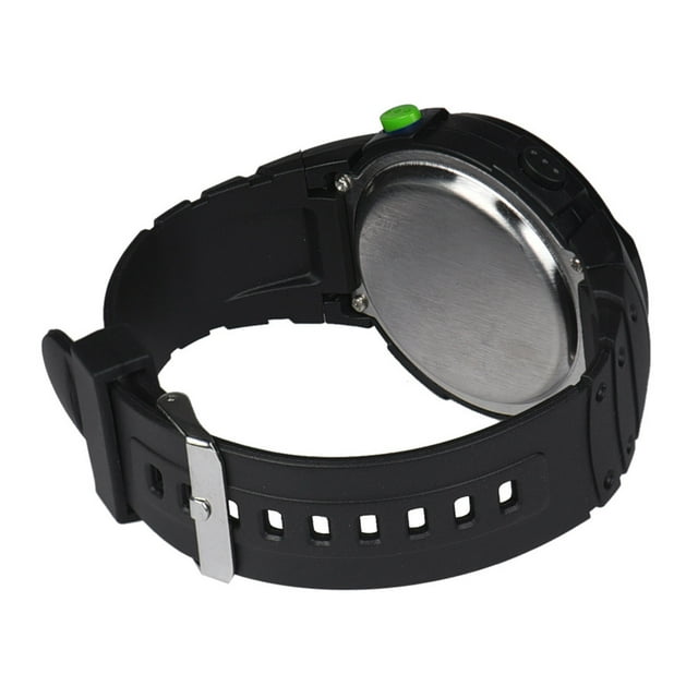 Reloj deportivo para hombre, relojes de moda para hombre, reloj de pulsera deportivo de goma con cronómetro digital LCD y fecha.