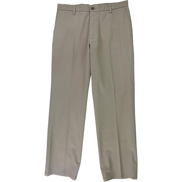 Dockers Signature Khaki - Pantalones chinos para hombre, color beige, 33 de ancho x 32 de largo