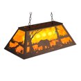 thumbnail image 7 of Meyda 234094 33 in. Long Bear at Lake Oblong Ceiling Pendant Fixtures, 7 of 7