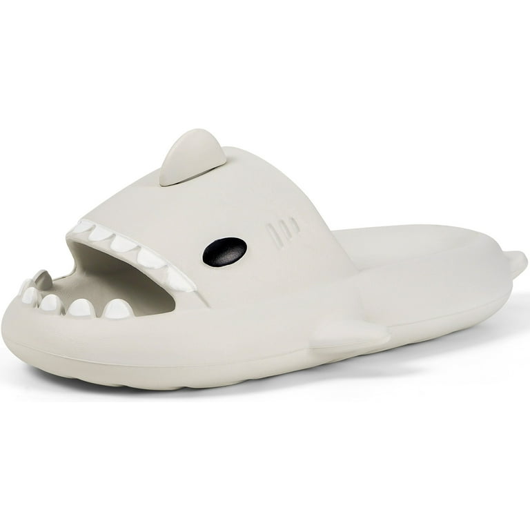 Unisex Cute Shark Slides Slippers for Family Sandals Casual Beach - Main Image