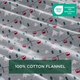 thumbnail image 5 of 4 PCS Cal King Sheet Set Grey Ski Jump, 5 of 10