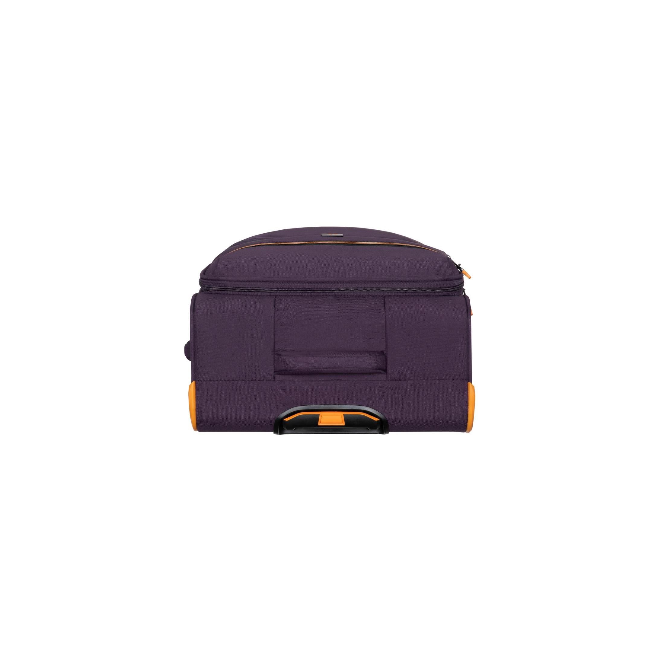 it luggage Compartment 28" Checked Softside 8 Wheel Expandable Spinner, Plum Perfect