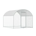 thumbnail image 5 of TPHORK Metal Chicken Coop,Chicken Run,Walk-in Poultry Cage with Cover(9.8'L x 6.6'W x 6.6'H), 5 of 10