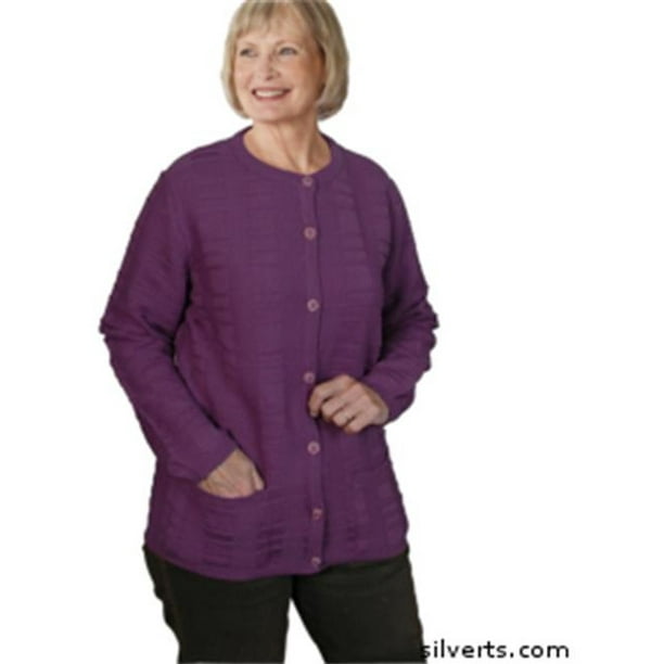 Silvert s Silverts 132602504 Two Pocket Cardigan  Sweater 