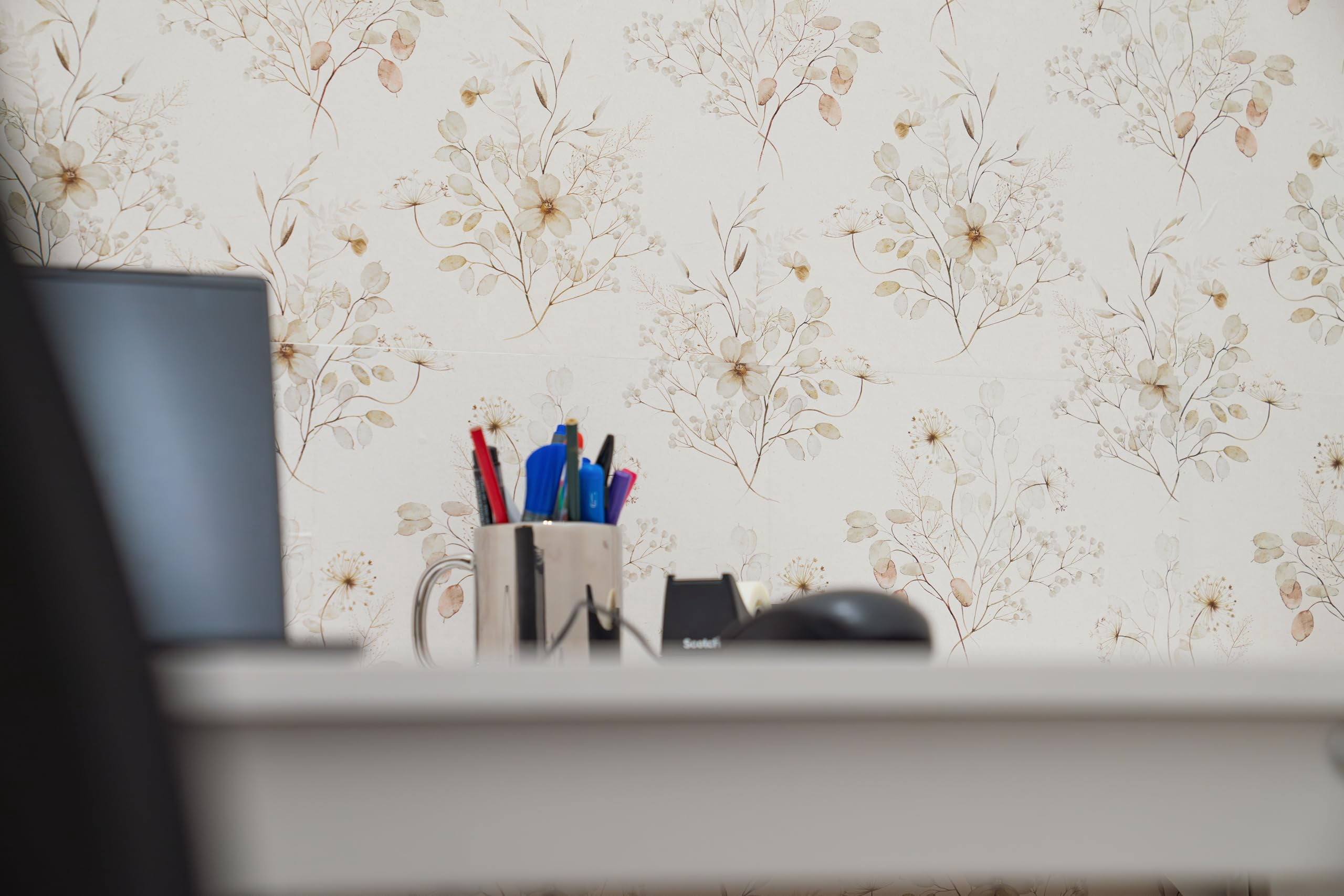 Wall Wear Peel and Stick Wallpaper Sheets, Spring Ready, Vinyl, 11 in x 16 in, 12 Pack, Water-Resistant, Removable