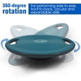 thumbnail image 4 of Yes4All Wobble Balance Board, 16 in Surface, for Exercise Balance Trainer - Midnight Green, 4 of 8