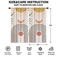 thumbnail image 2 of Blackout Kids Curtains,Boho Bohemian Art Childrens Insulated Curtains Set Of 2,Bedroom Essentials,Toddler Room Decor 42"x84"(106x213cm), 2 of 4