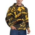 thumbnail image 2 of Daiia Urban Graffiti Scorpion Illustration for Men's Fashion Hoodies & Sweatshirts with Kangaroo Pocket Hooded Sweatshirt Breathable & Moisture Wicking-Large, 2 of 7