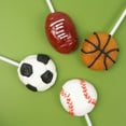thumbnail image 4 of Sports Ball Lollipops, Themed Birthday Party Candy, 24 Count, 14.6 Ounce Box, 4 of 8