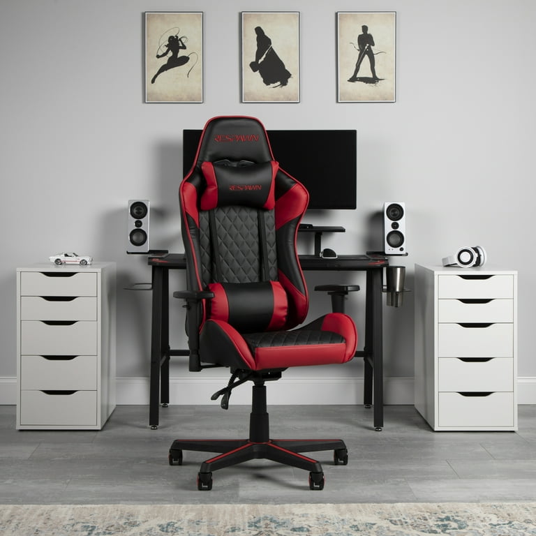 RESPAWN 100 Racing Style Gaming Chair in Red RSP 100 RED Walmart