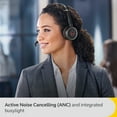 thumbnail image 4 of Jabra Evolve 75 SE - MS Stereo with Charging Stand Wireless Headset / Music Headphones Black, 4 of 7