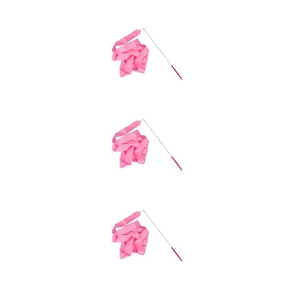 Eigraketly Varitas de cinta de 2 metros para niñas, decoraciones de recuerdo de fiesta, suministros portátiles de entrenamiento, serpentinas de Type1 NO1