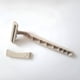 thumbnail image 4 of Cuchillas de afeitar desechables de doble hoja unisex, paquete de 50 pajas de trigo, 4 of 8