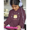 thumbnail image 2 of Cute Baby Giraffe Face Hoodie Juniors -Image by Shutterstock,  x-Large, 2 of 4