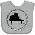 thumbnail image 3 of Inktastic Future Piano Player Boys or Girls Baby Bib, 3 of 4