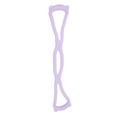 thumbnail image 2 of Banda de resistencia para fitness con forma de 8, elástica, agradable para la piel, para brazos y hombros, equipo de ejercicio para moldear el cuerpo, color morado, 2 of 14