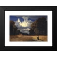 thumbnail image 2 of Robert Zünd 18x14 Black Modern Framed Museum Art Print Titled - The Harvest, 2 of 5