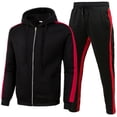 thumbnail image 1 of Men's Tracksuit Sweatsuit 2 Piece Sweatsuits Sweatpants and Hoodie Set Track Sweat Suit Jogging Suits Athletic Tracksuits Outfit, 1 of 5
