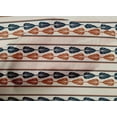 thumbnail image 4 of oneOone Tissu Popeline de Coton Rouille Marron Feuilles Matériau de Robe Tissu Imprimé Tissu au Mètre 56 Pouces de Large, 4 of 4