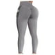 thumbnail image 2 of Pantalones de yoga de cintura alta para mujer Control de barriga Adelgazamiento Leggings de entrenamiento Correr Levantamiento de glúteos Medias con bolsillos Fridja  nalpqowj16331, 2 of 6