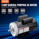 thumbnail image 2 of Motor eléctrico VEVOR 2HP 1725 rpm AC 115V/230V marco 56C compresor de aire monofásico, 2 of 9