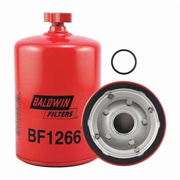Baldwin Filters Fuel Filter,6-5/32 x 3-11/16 x 6-5/32 In BF1266