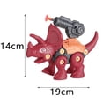 thumbnail image 4 of Milaget Assembly Dinosaur Toy Early Educational Disassembly Educational Simulation Model Triceratops, 4 of 7