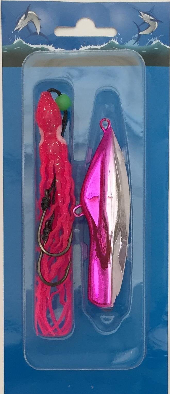 Knife Pirates Metal Jig SB 190g 6.7oz Pink Silver 3 Packs