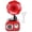 Red, variant on YAHHU Portable Phonograph Vintage Retro Bluetooth Speaker Loudspeaker Box, 5W Output, Built-in 1200mAh Battery, Dimensions 9.45 inches / 24 cm, Red