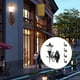 thumbnail image 4 of de 5 luces de pared en 1:87 size garden Street Railway Train Micro Lámpara de piezaza LEDS de arena de arquitectura Hugo luces de pared, 4 of 9