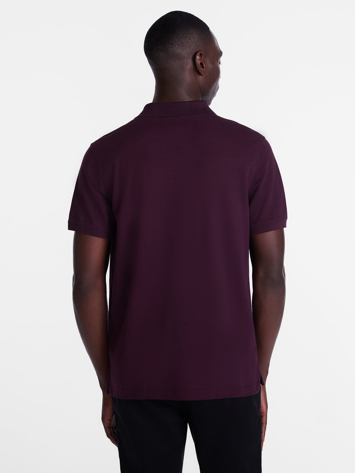 George Men's and Big & Tall Men's Pique Polo with Short Sleeves, Sizes XS-5XL, LT-3XLT