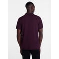 thumbnail image 3 of George Men's and Big & Tall Men's Pique Polo with Short Sleeves, Sizes XS-5XL, LT-3XLT, 3 of 5