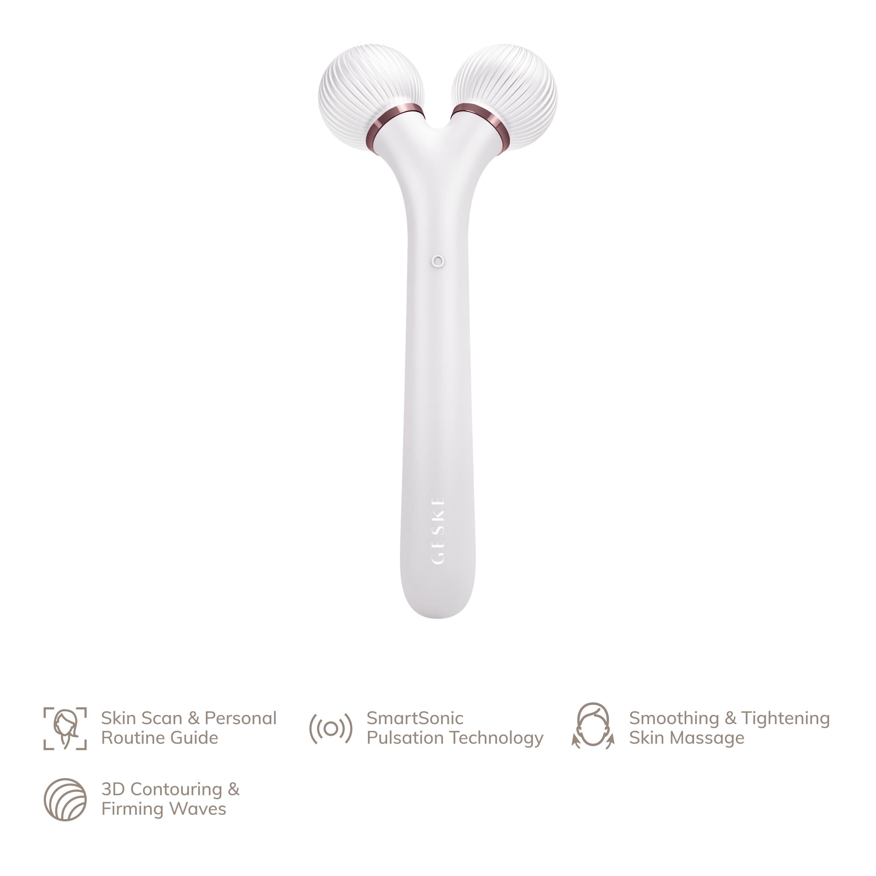 GESKE Sonic Facial Roller | 4 in 1 Tools & Brushes 4099702001664