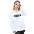 thumbnail image 2 of DC Comics Womens Shazam Text Logo Sweatshirt, 2 of 3