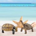 thumbnail image 5 of Sulcata Tortoise Mold Vivid Clear Texture 3D Effect Sea Ocean Life Simulation Animal Model for Kids, 5 of 5
