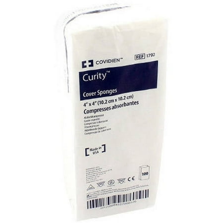 Curity Cover Sponges, 100 count