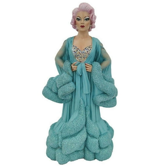 December Diamonds 55-55262 What a Drag, Connie Lingus Drag Queen Ornament or Figurine
