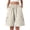Beige, variant on Womens Shorts Upbeat Utility Shorts For High Waist Short Pants With Minimalist Design Summer Casual Wear For Everyday Style, Size XXXL