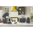 thumbnail image 2 of SMEG Bouilloire Électrique Rétro Style Années 50 7 Tasses Gris Ardoise KLF03GRUS, 2 of 4