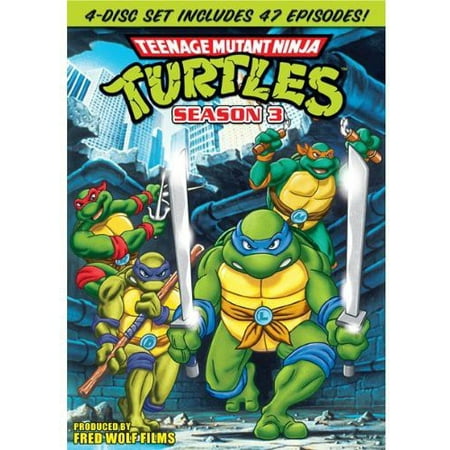 Teenage Mutant Ninja Turtles: Season 3 [DVD] Boxed Set, Full Frame