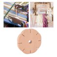 thumbnail image 1 of Wooden Bracelet Knitted Plate, DIY Innovative Bracelet Knitting Disk Exquisite Abrasion Proof Convenient Use  for Craft Production, 1 of 8
