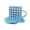 Blue & White Checkered, variant on Beer Mug Shape Party Hats, Funny Oktoberfest Beer Hats for Adults, Carnival Headwear for World Cup, Sports Events, Festival Party Accessory - Yellow