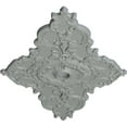 thumbnail image 3 of Ekena Millwork CM70X43ML 70.88 in. W x 43.75 in. H Melchor Diamond Ceiling Medallion, 3 of 9
