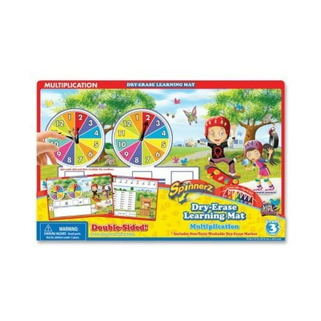 The Board Dudes Multiplication Spinner Mat Theme Subject