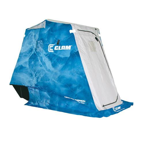 Clam Ice Fishing 9941 Fish Trap & Fish Trap X Series Shelters Kenai Pro Thermal